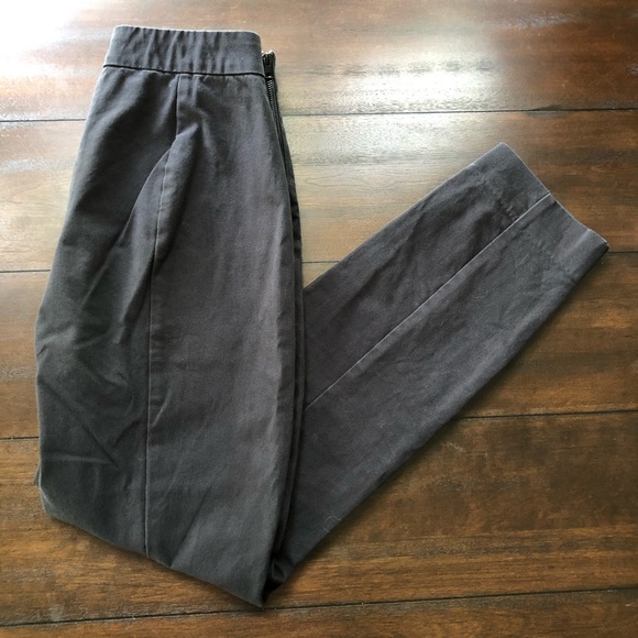 Everlane Side Zip High Rise Pant, Black, Sz 6 - Picture 11 of 13